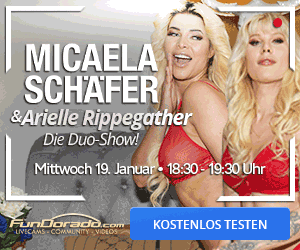 Erlebe regelmäßige Livecam Starshows mit Micaela Schäfer